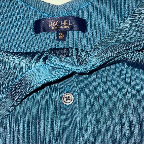 Rachel Roy Ribbed Bodycon Sleveless Sweater Dress - Picture 10 of 14